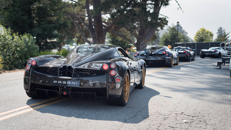 Paganis leaving The Quail